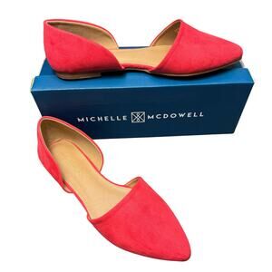 Michelle McDowell Quinn Slip On Shoes Womens 7 Ruby